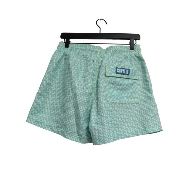 Capelle Men Small Blue Paradise Hybrid Beach Board Shorts - Picture 4 of 4